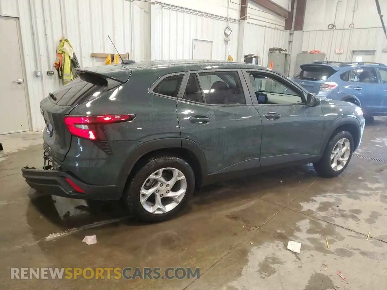 3 Photograph of a damaged car KL77LFEP3SC031322 CHEVROLET TRAX 2025
