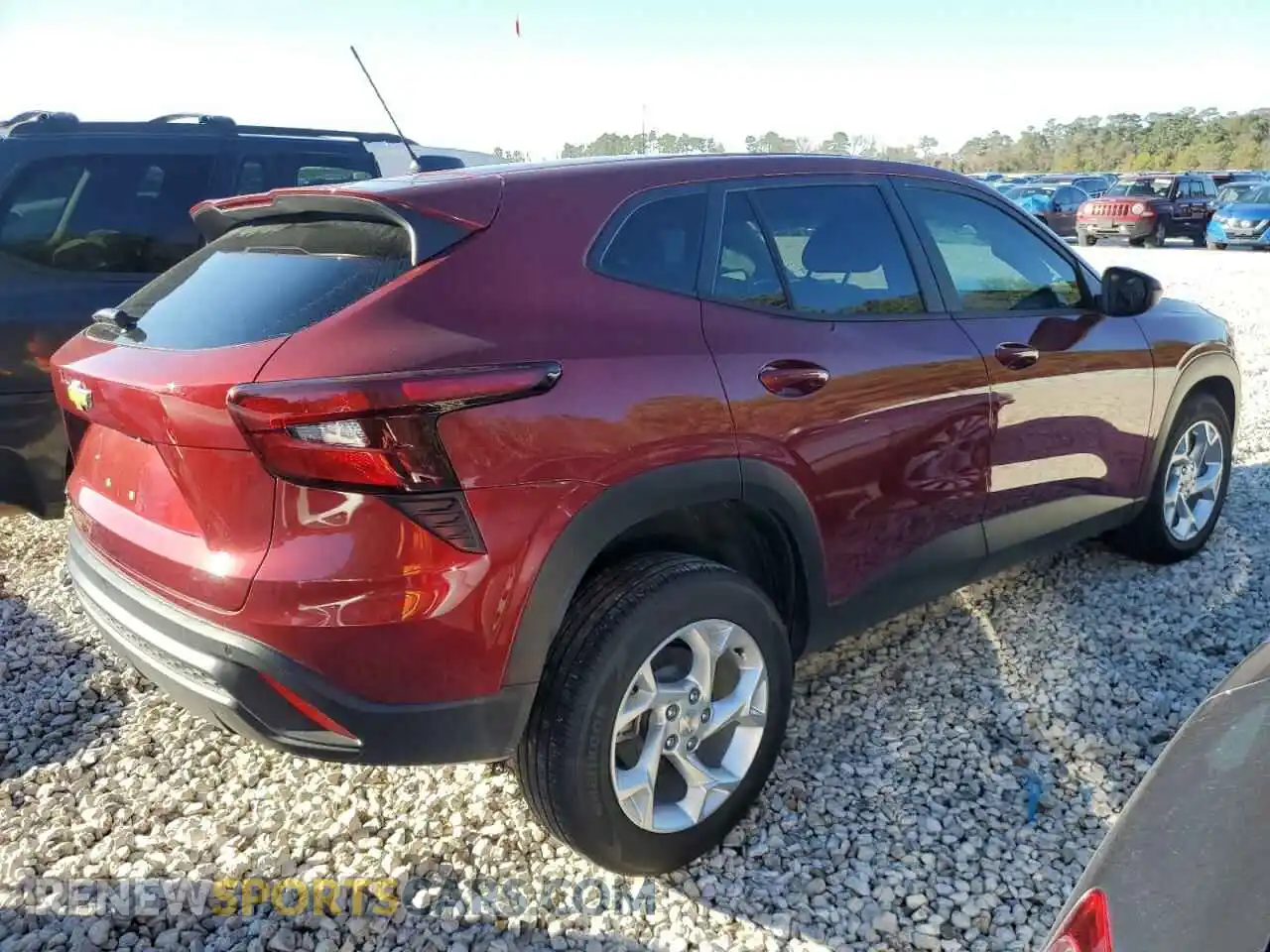 3 Photograph of a damaged car KL77LFEP3SC043860 CHEVROLET TRAX 2025