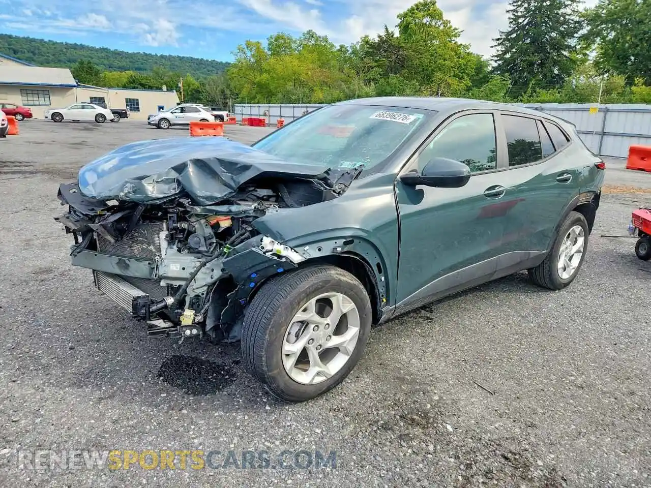1 Photograph of a damaged car KL77LFEP3SC050890 CHEVROLET TRAX 2025