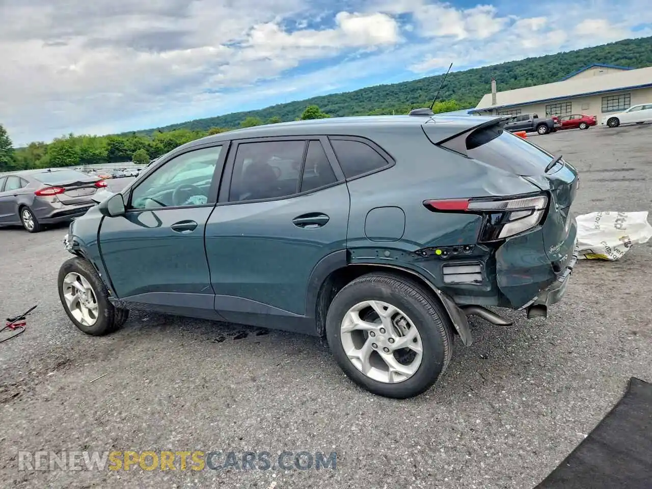 2 Photograph of a damaged car KL77LFEP3SC050890 CHEVROLET TRAX 2025