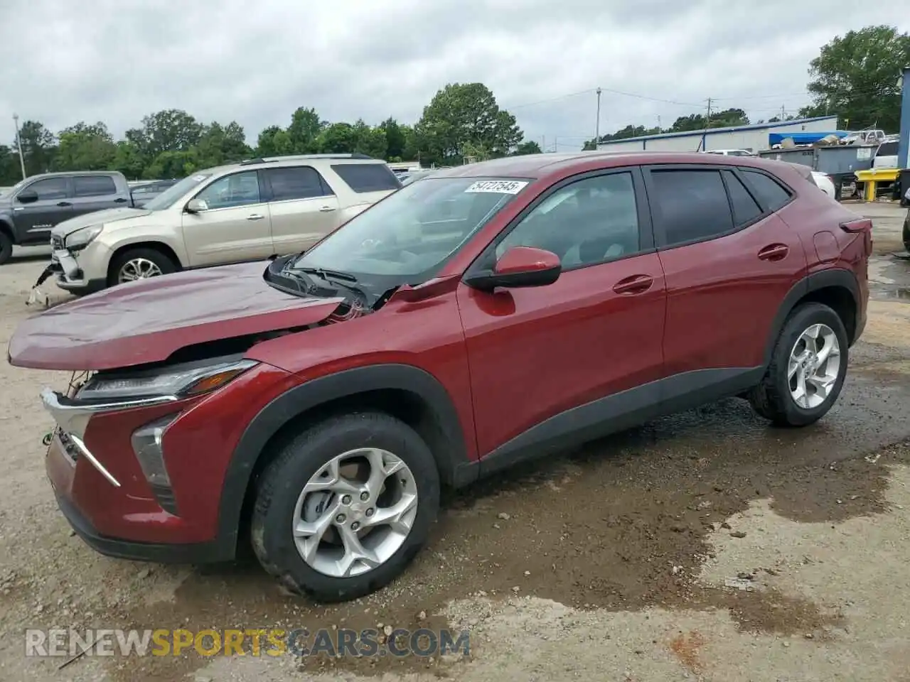 1 fotografías del automóvil dañado KL77LFEP3SC137978 CHEVROLET TRAX 2025
