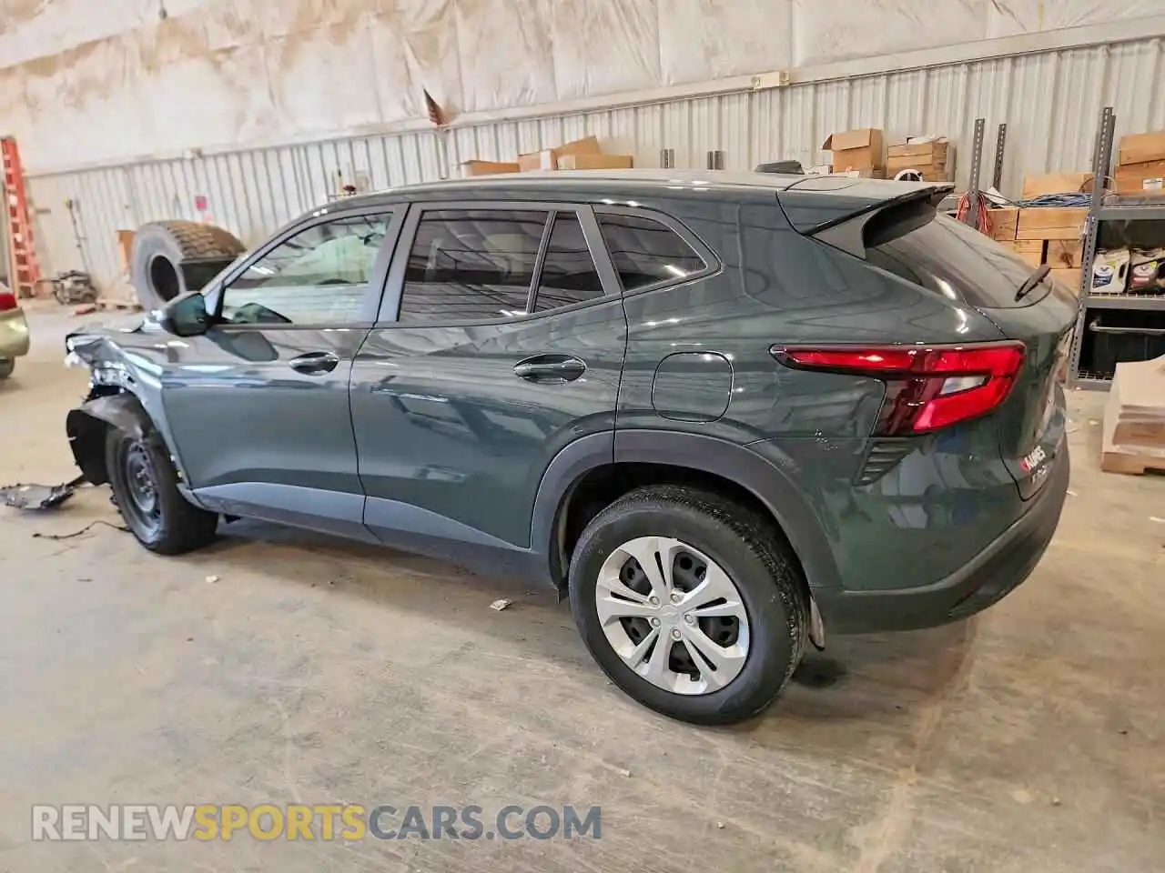 2 Фотография поврежденного автомобиля KL77LFEP3SC151878 CHEVROLET TRAX 2025