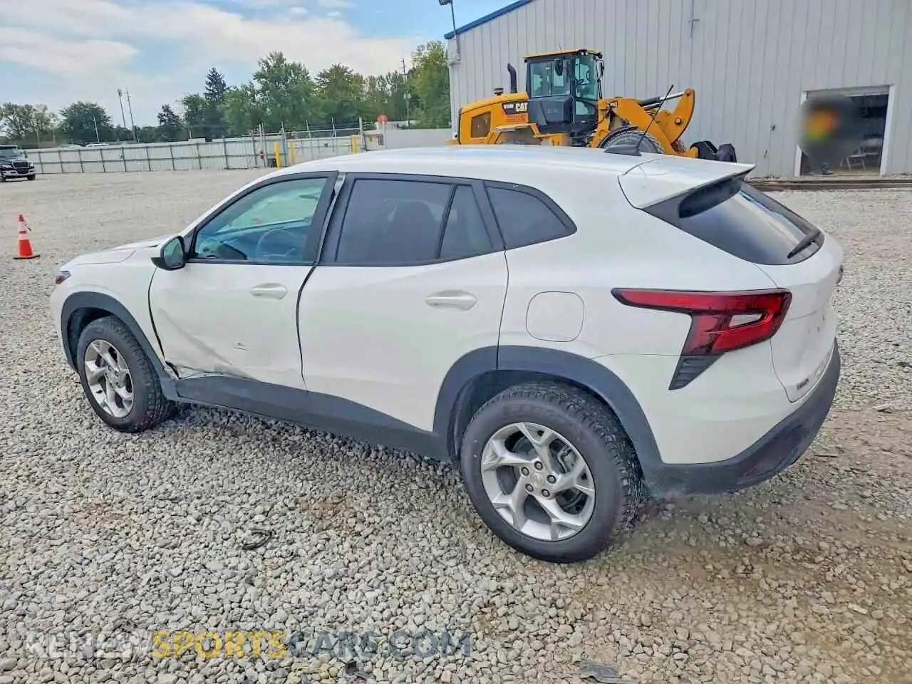 2 fotografías del automóvil dañado KL77LFEP3SC157339 CHEVROLET TRAX 2025