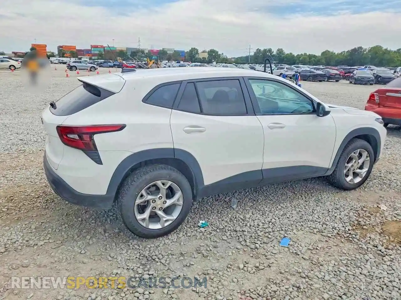 3 fotografías del automóvil dañado KL77LFEP3SC157339 CHEVROLET TRAX 2025