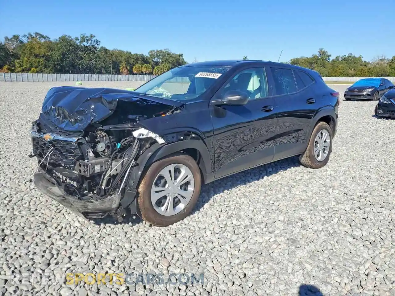 1 Photograph of a damaged car KL77LFEP3SC332995 CHEVROLET TRAX 2025