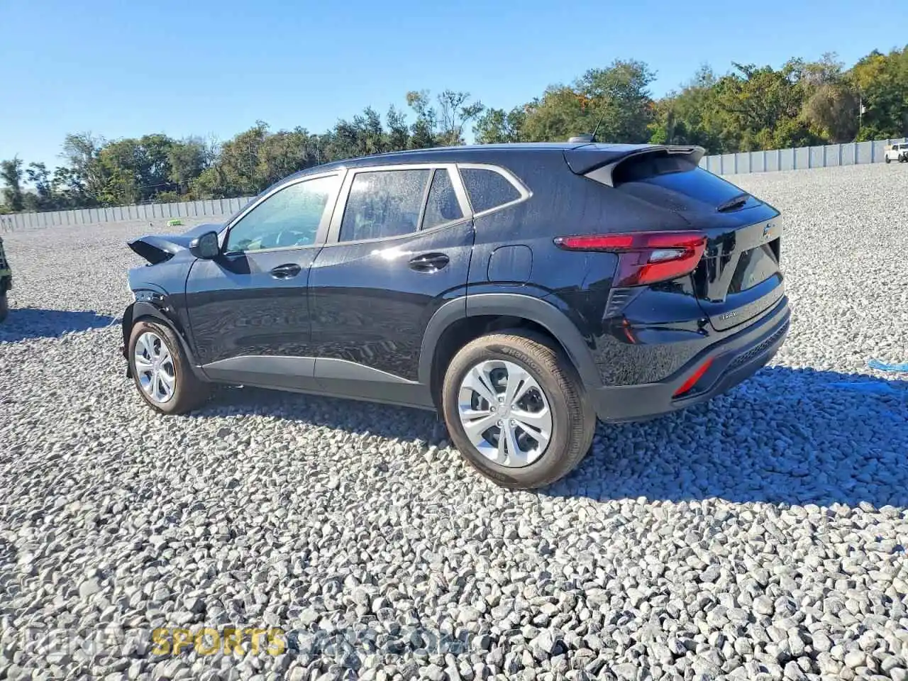 2 Photograph of a damaged car KL77LFEP3SC332995 CHEVROLET TRAX 2025