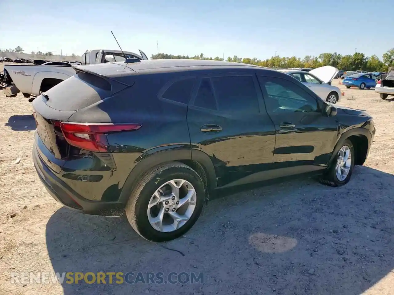 3 Photograph of a damaged car KL77LFEP4SC003044 CHEVROLET TRAX 2025