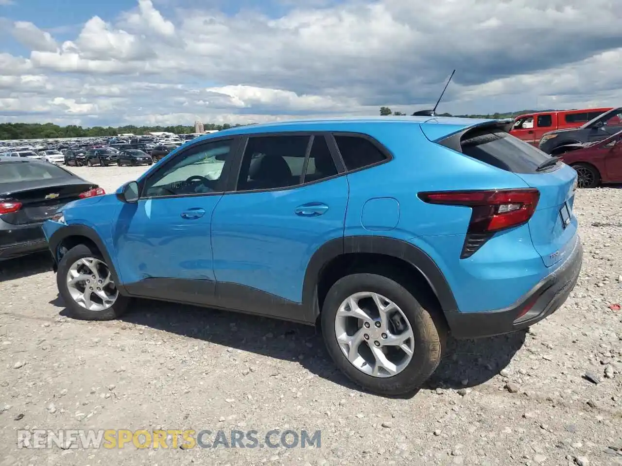 2 Photograph of a damaged car KL77LFEP4SC039039 CHEVROLET TRAX 2025
