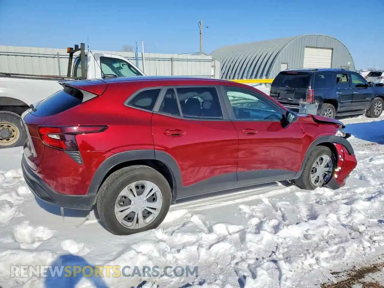 3 Photograph of a damaged car KL77LFEP4SC152750 CHEVROLET TRAX 2025