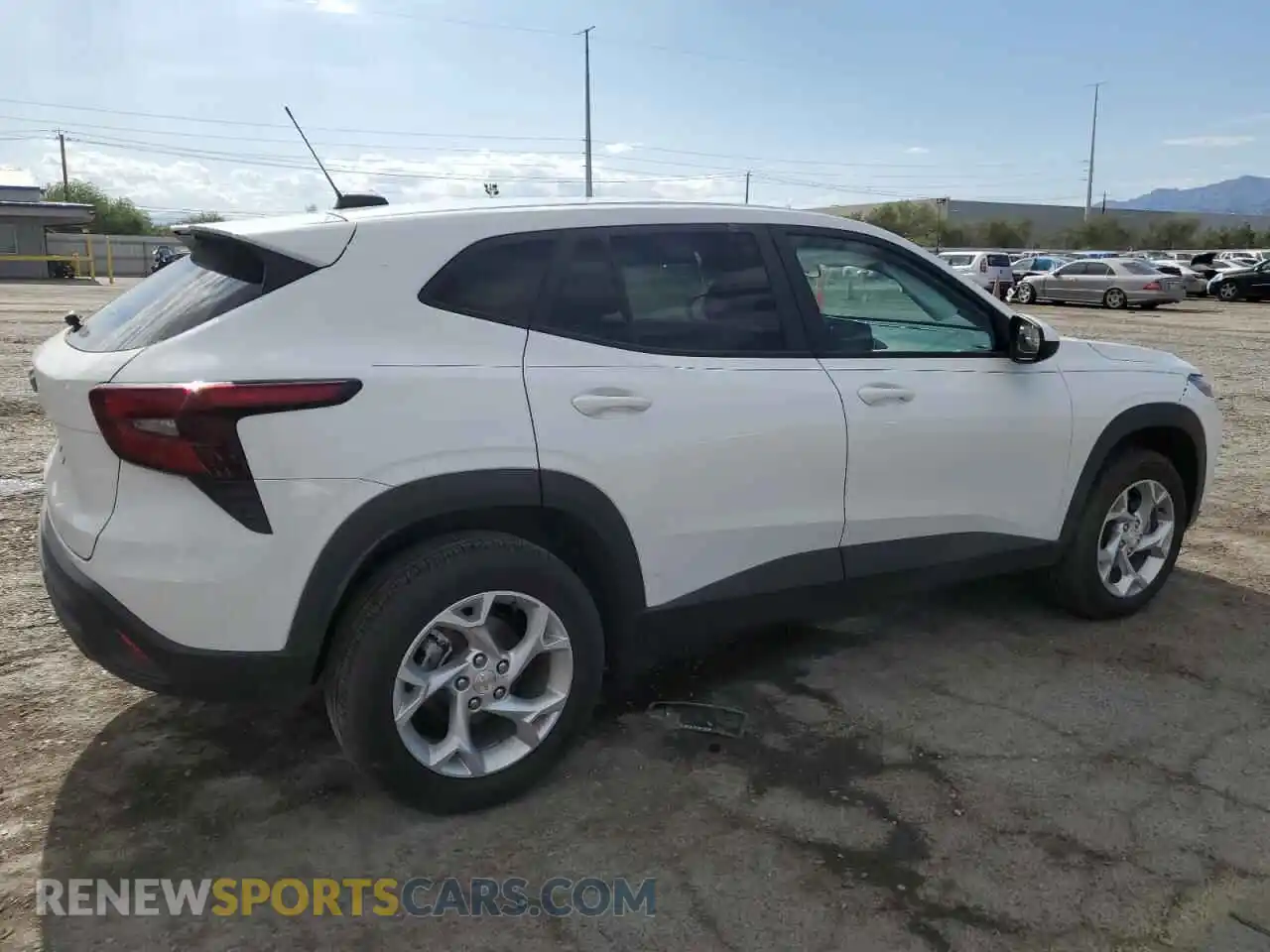 3 Фотография поврежденного автомобиля KL77LFEP4SC154160 CHEVROLET TRAX 2025