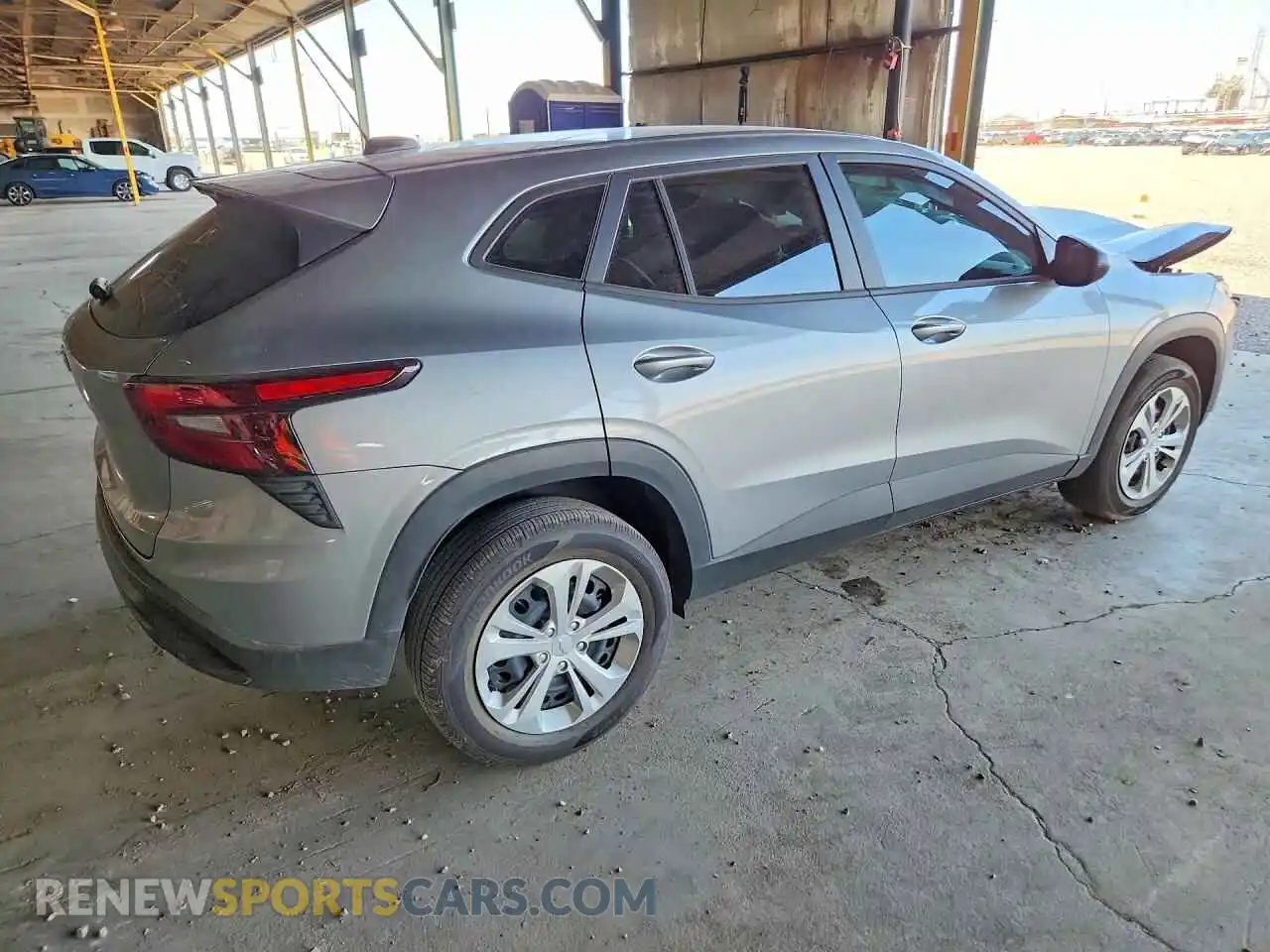 3 Photograph of a damaged car KL77LFEP4SC213658 CHEVROLET TRAX 2025
