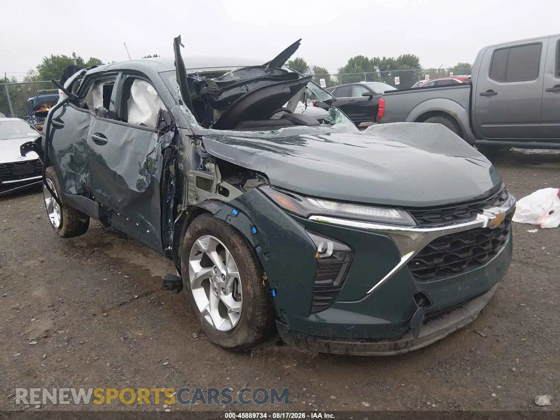 1 fotografías del automóvil dañado KL77LFEP4SC255263 CHEVROLET TRAX 2025