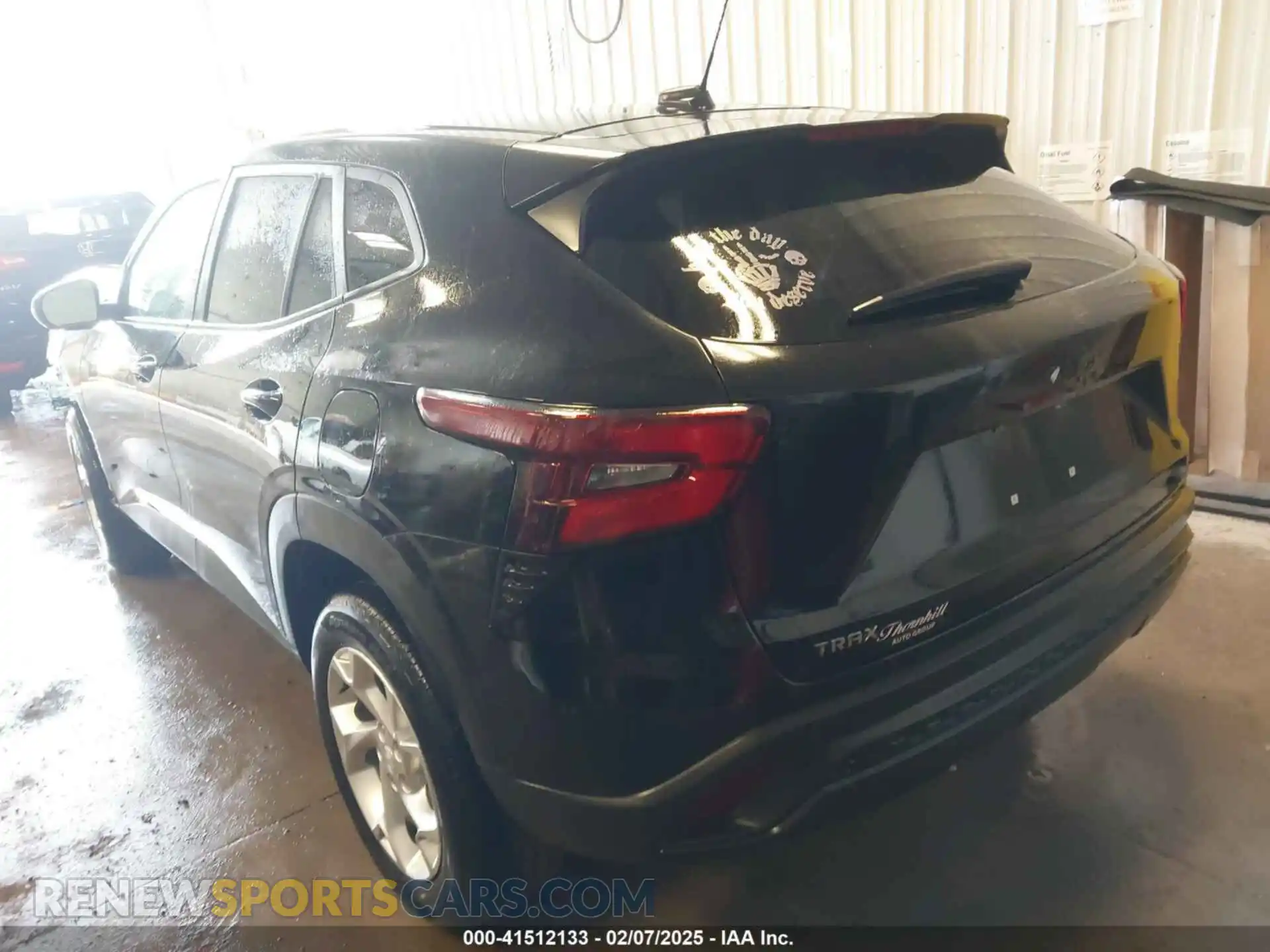 3 Photograph of a damaged car KL77LFEP5SC004784 CHEVROLET TRAX 2025