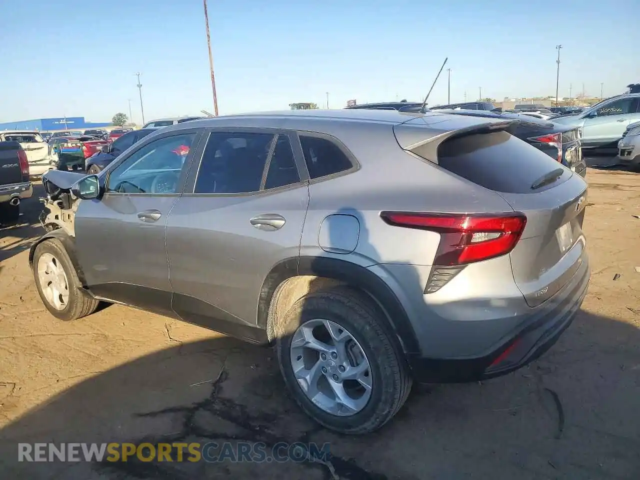 2 Photograph of a damaged car KL77LFEP5SC015185 CHEVROLET TRAX 2025