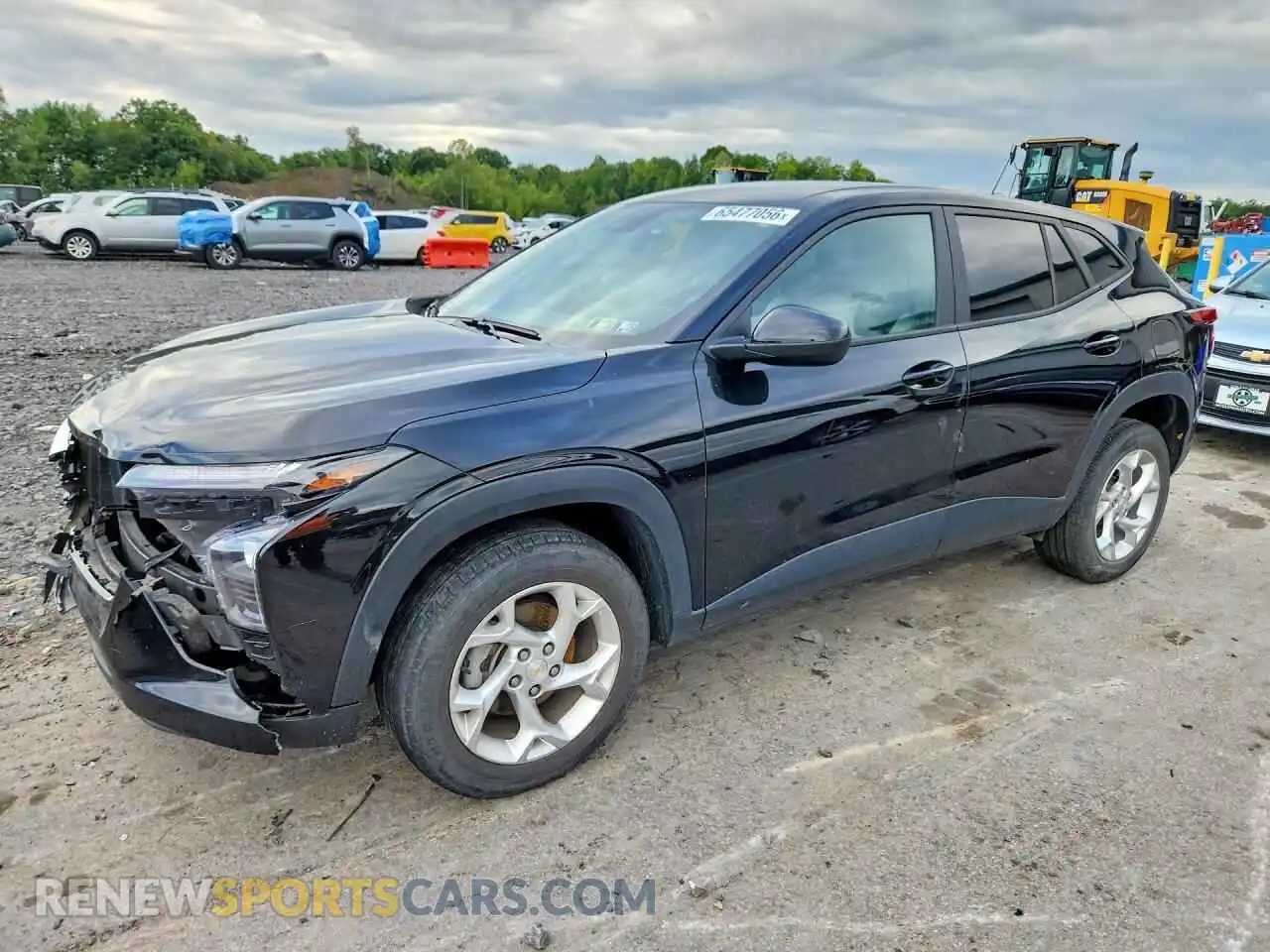 1 Photograph of a damaged car KL77LFEP5SC107400 CHEVROLET TRAX 2025