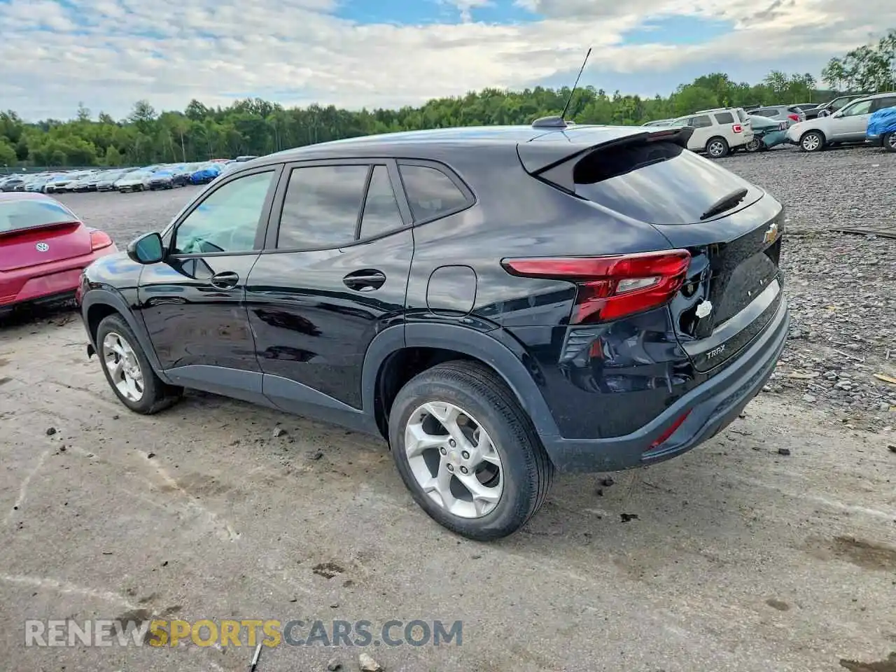 2 Photograph of a damaged car KL77LFEP5SC107400 CHEVROLET TRAX 2025
