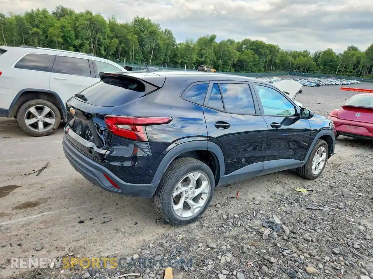 3 Photograph of a damaged car KL77LFEP5SC107400 CHEVROLET TRAX 2025
