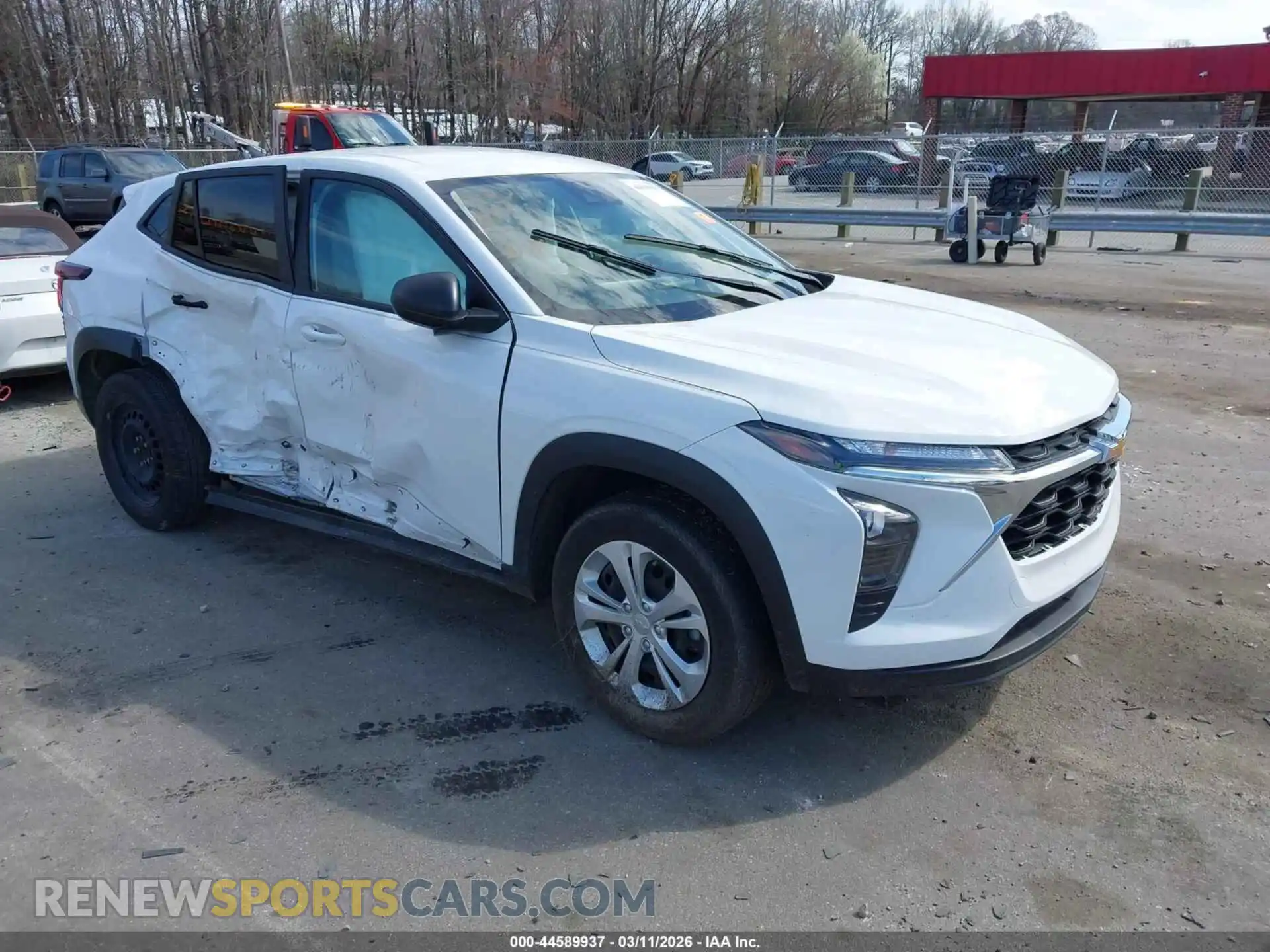 1 Photograph of a damaged car KL77LFEP5SC129297 CHEVROLET TRAX 2025