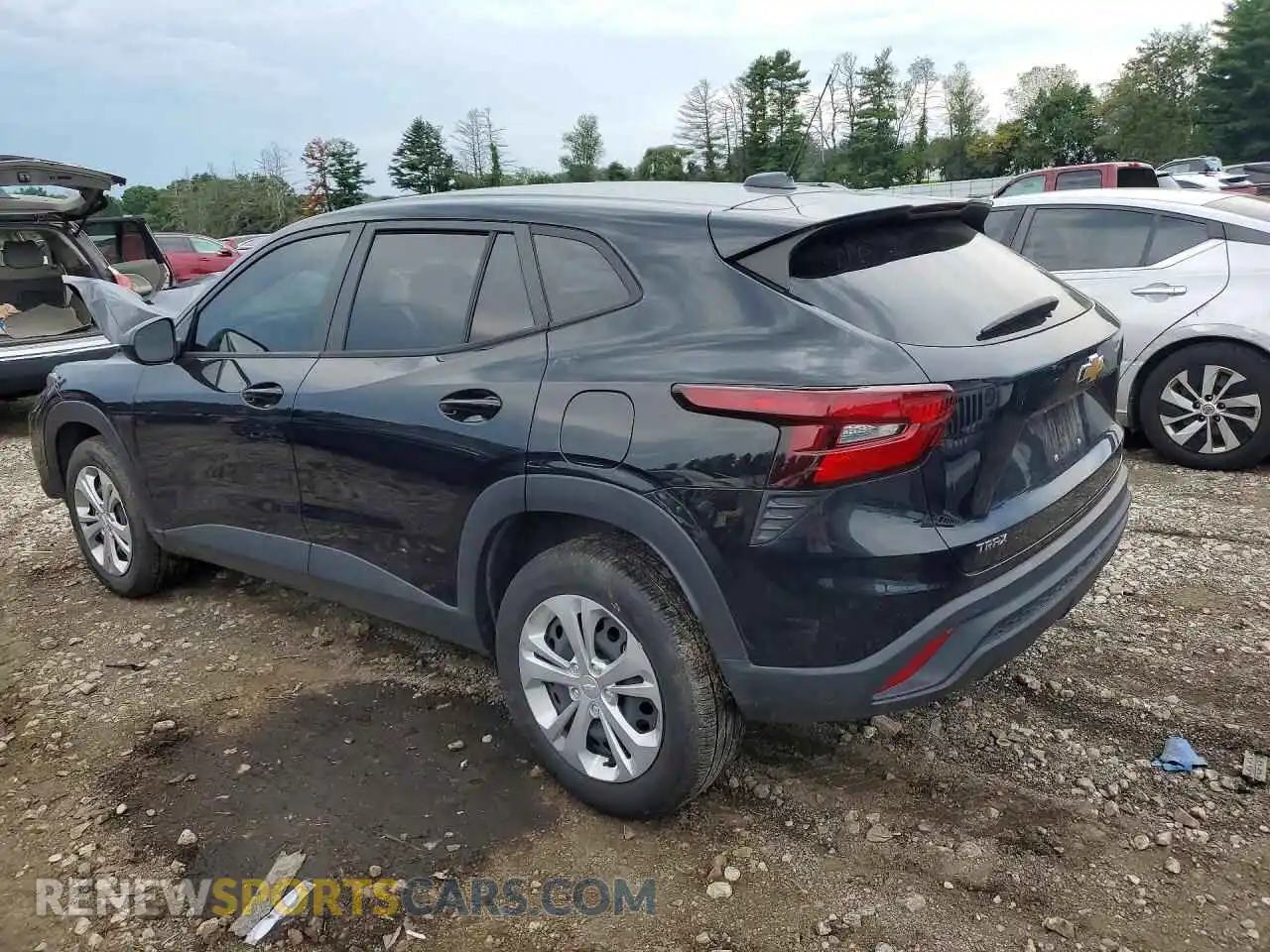 2 Photograph of a damaged car KL77LFEP5SC156290 CHEVROLET TRAX 2025
