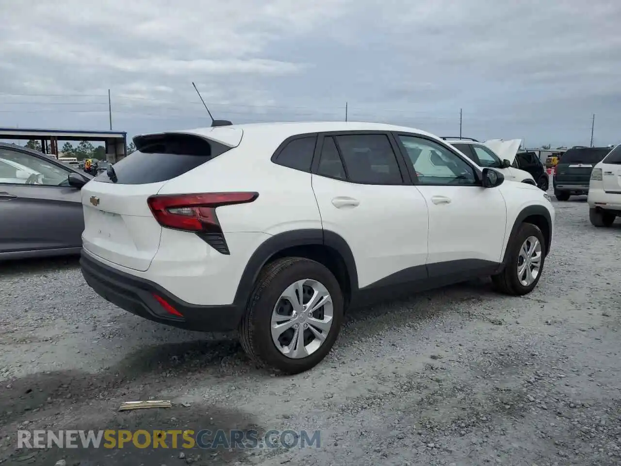 3 Photograph of a damaged car KL77LFEP5SC228248 CHEVROLET TRAX 2025