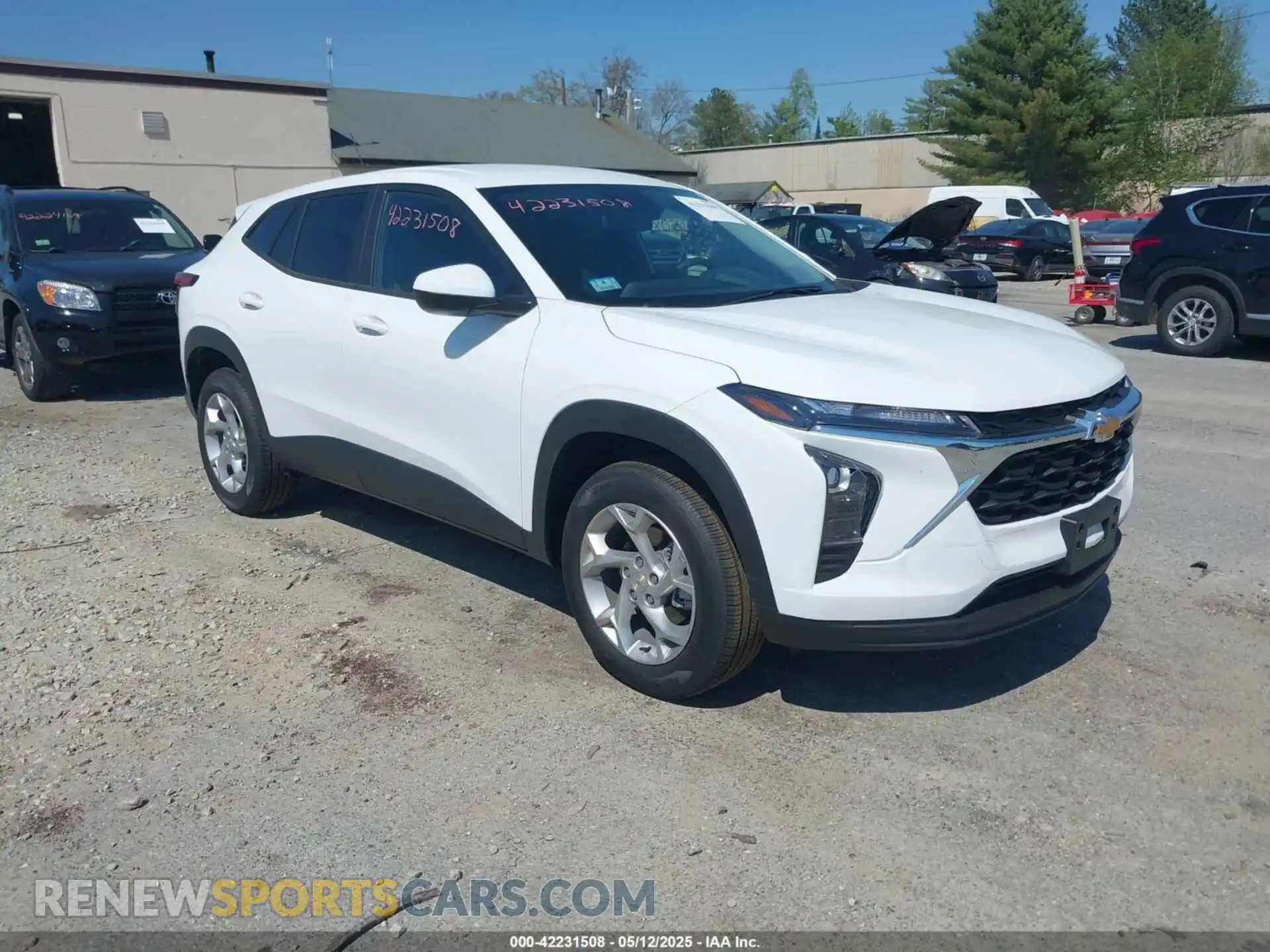 1 Photograph of a damaged car KL77LFEP5SC237595 CHEVROLET TRAX 2025