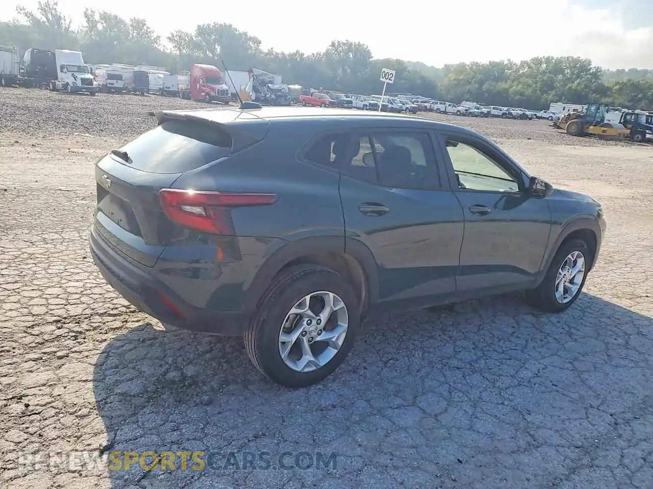 3 Фотография поврежденного автомобиля KL77LFEP5SC290426 CHEVROLET TRAX 2025