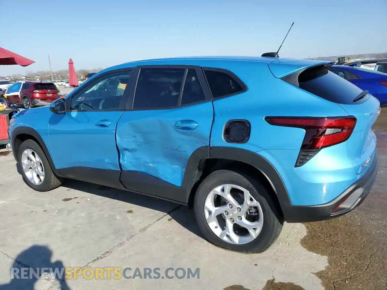 2 Photograph of a damaged car KL77LFEP6SC032500 CHEVROLET TRAX 2025