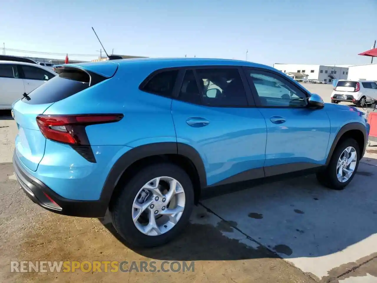 3 Photograph of a damaged car KL77LFEP6SC032500 CHEVROLET TRAX 2025