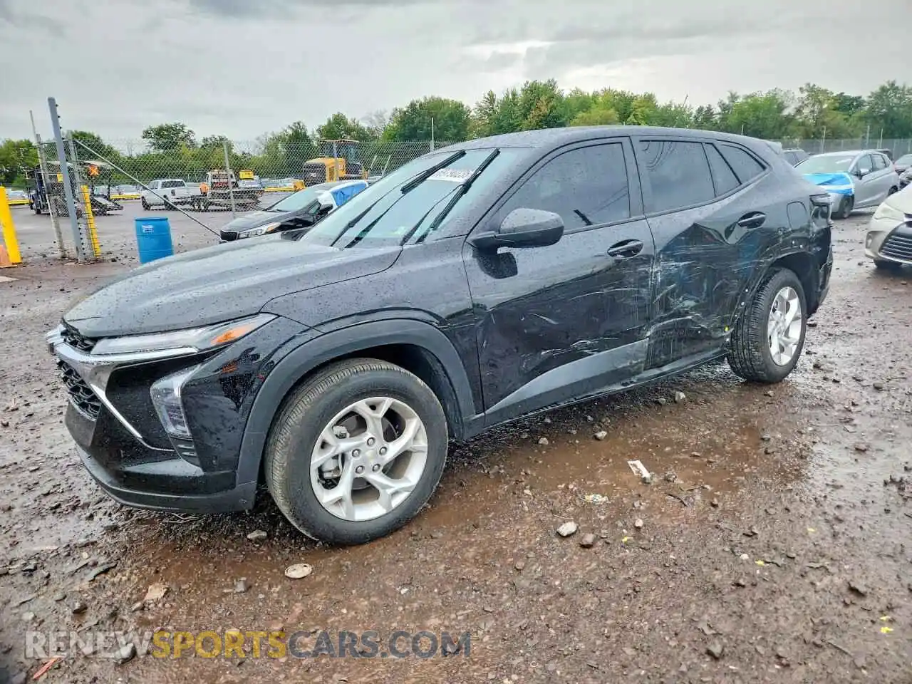 1 fotografías del automóvil dañado KL77LFEP6SC043531 CHEVROLET TRAX 2025