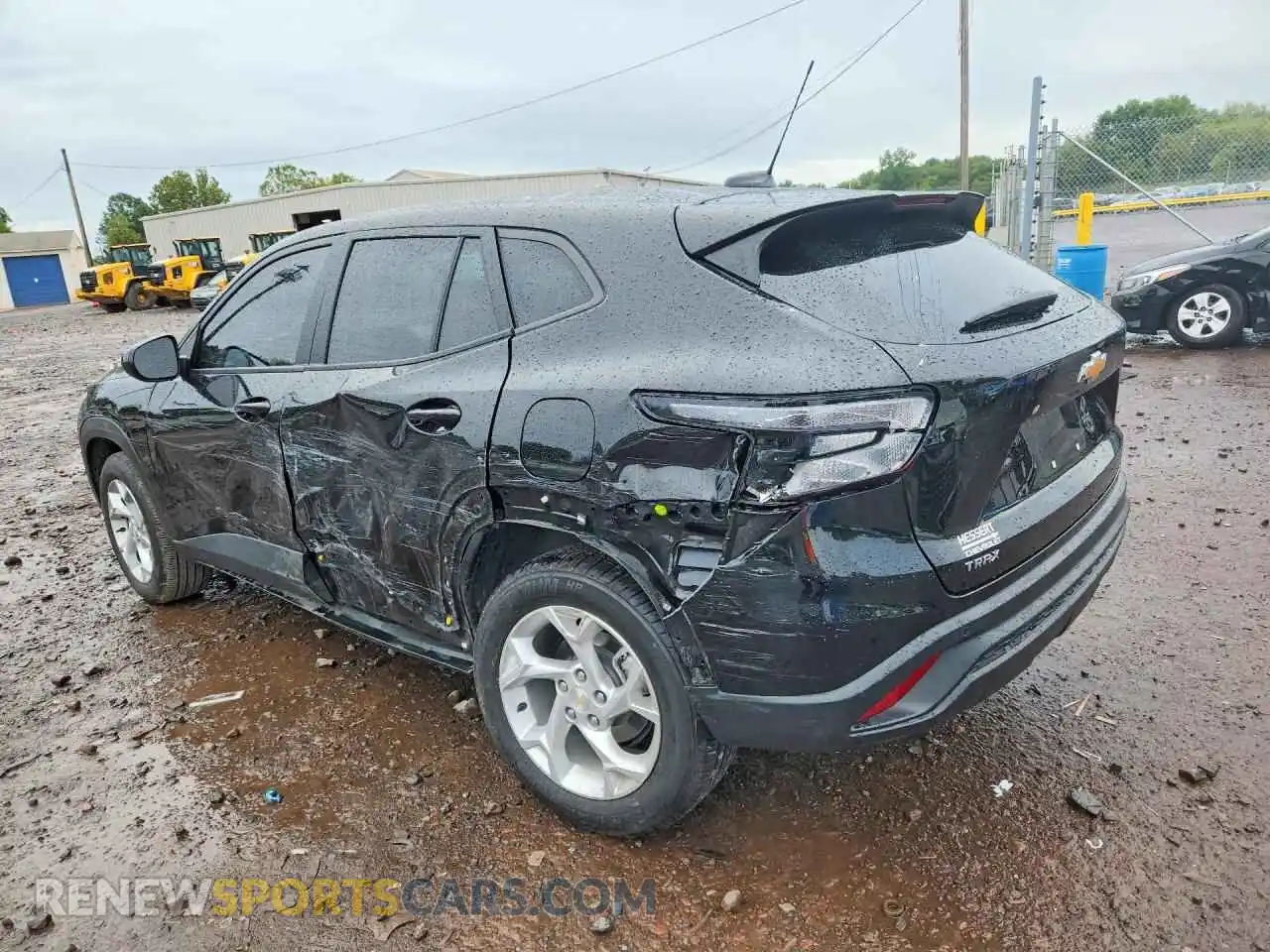 2 fotografías del automóvil dañado KL77LFEP6SC043531 CHEVROLET TRAX 2025