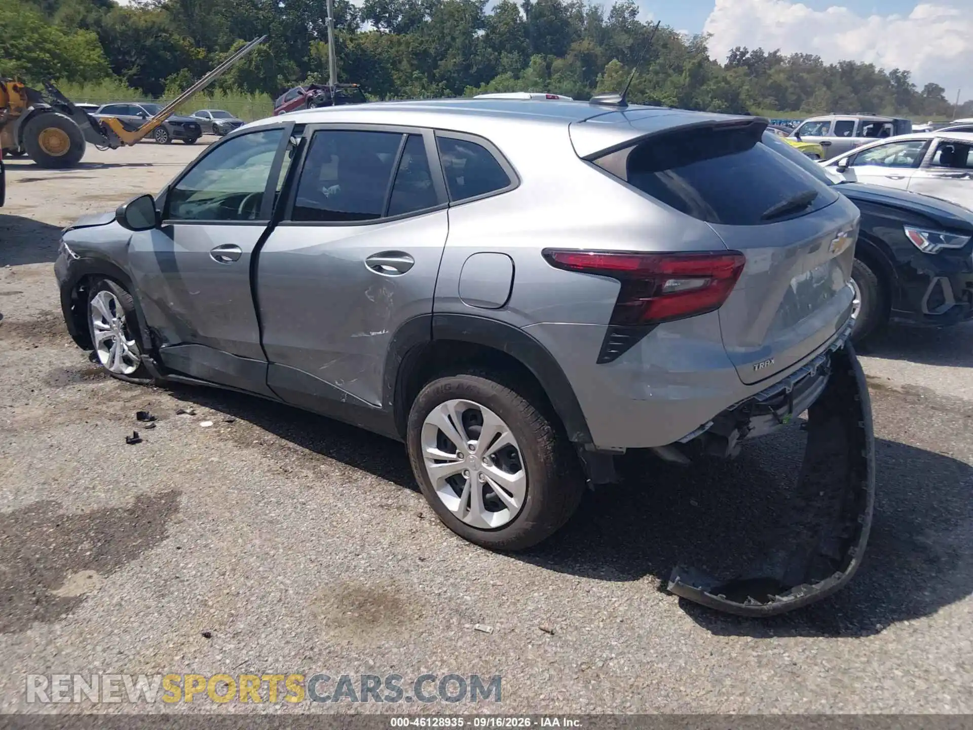 3 Photograph of a damaged car KL77LFEP6SC068655 CHEVROLET TRAX 2025