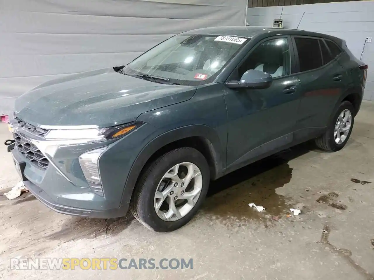 1 Фотография поврежденного автомобиля KL77LFEP6SC116946 CHEVROLET TRAX 2025