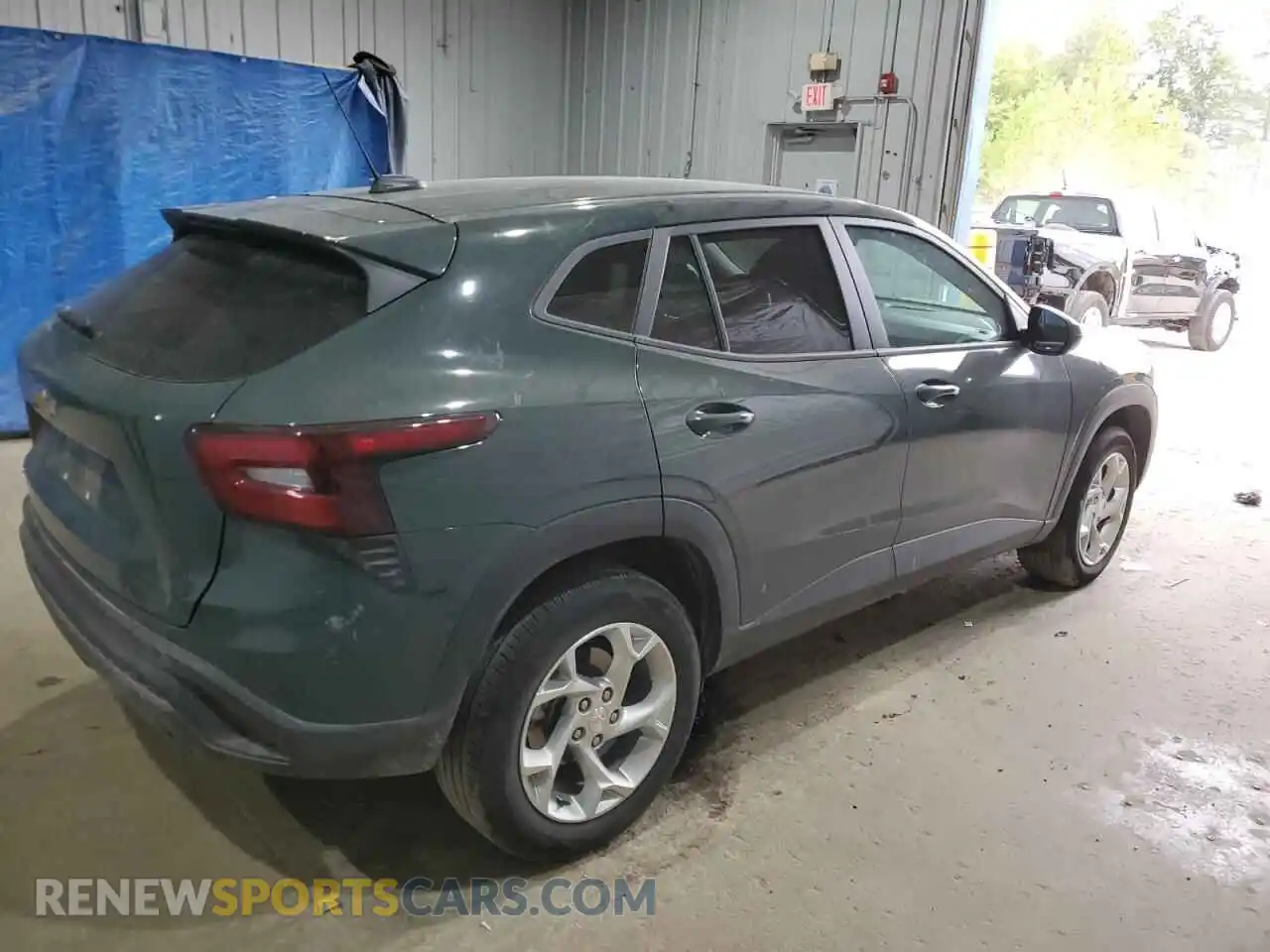 3 Фотография поврежденного автомобиля KL77LFEP6SC116946 CHEVROLET TRAX 2025