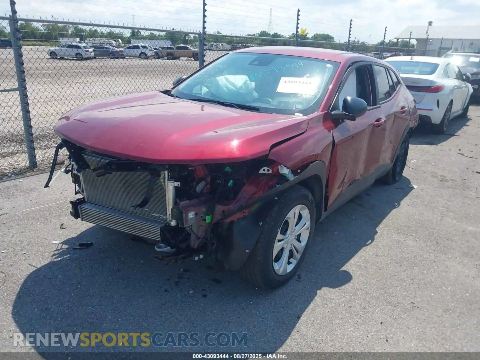 2 Photograph of a damaged car KL77LFEP6SC142902 CHEVROLET TRAX 2025