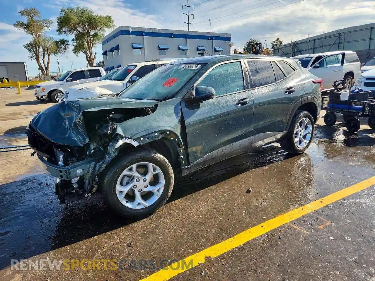 1 Фотография поврежденного автомобиля KL77LFEP6SC158310 CHEVROLET TRAX 2025
