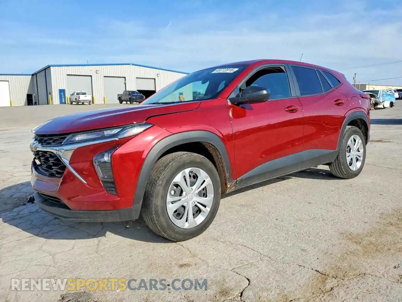 1 fotografías del automóvil dañado KL77LFEP6SC158663 CHEVROLET TRAX 2025