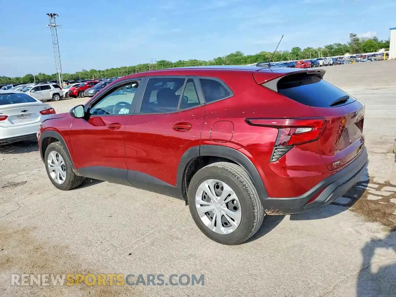 2 fotografías del automóvil dañado KL77LFEP6SC158663 CHEVROLET TRAX 2025