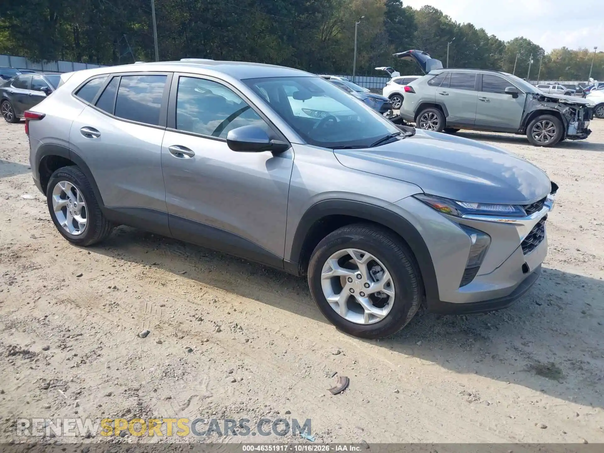 1 fotografías del automóvil dañado KL77LFEP6SC162891 CHEVROLET TRAX 2025
