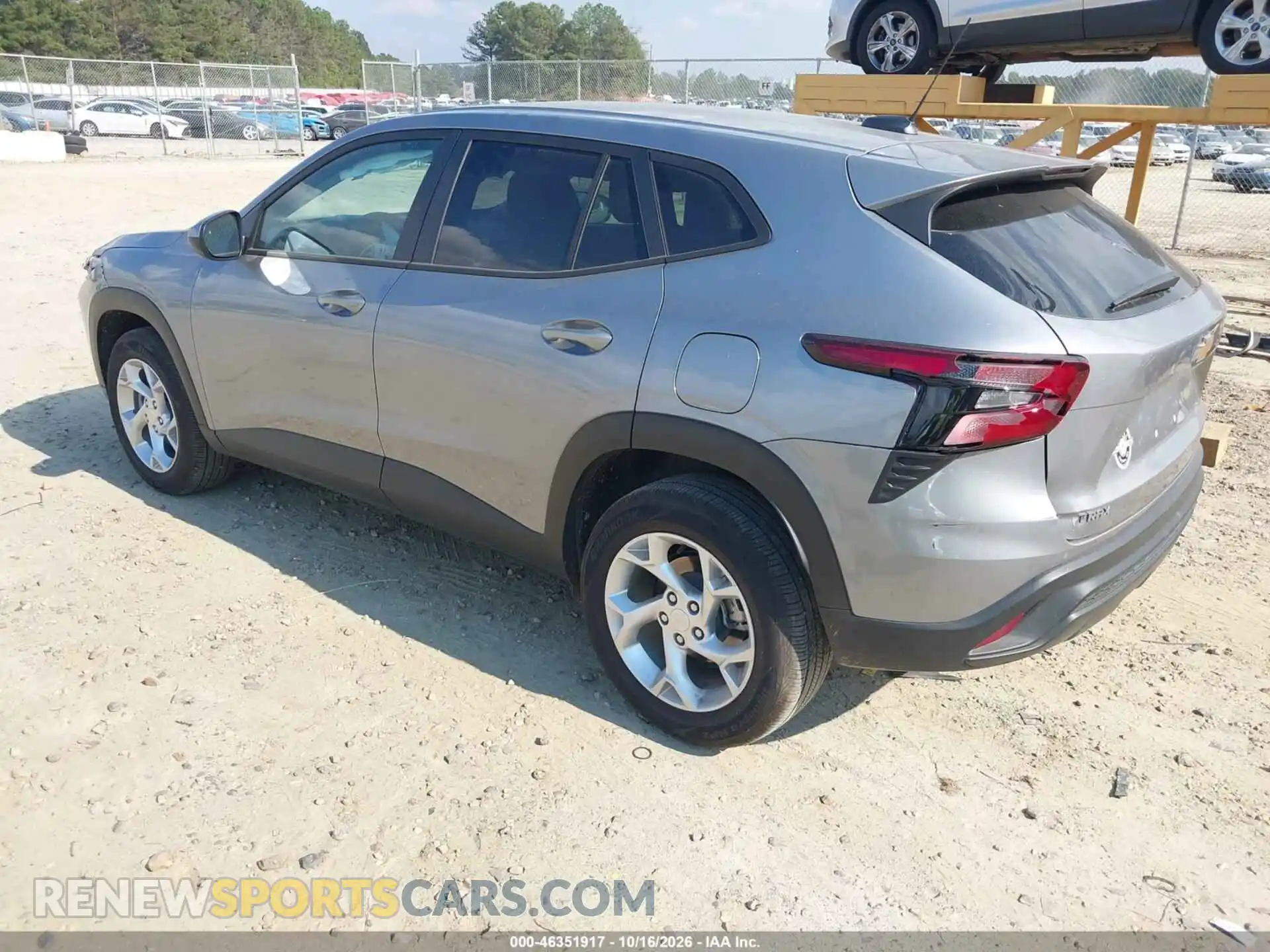 3 fotografías del automóvil dañado KL77LFEP6SC162891 CHEVROLET TRAX 2025
