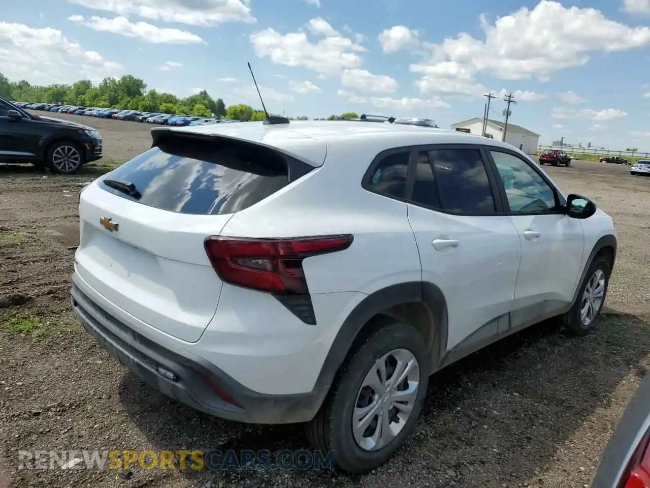 3 Photograph of a damaged car KL77LFEP6SC181151 CHEVROLET TRAX 2025