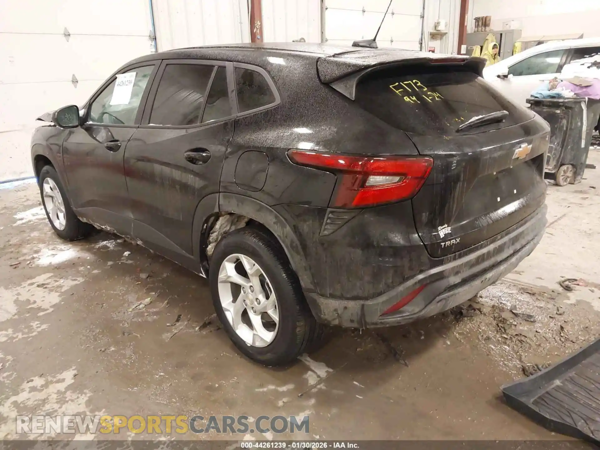 3 Photograph of a damaged car KL77LFEP7SC004477 CHEVROLET TRAX 2025