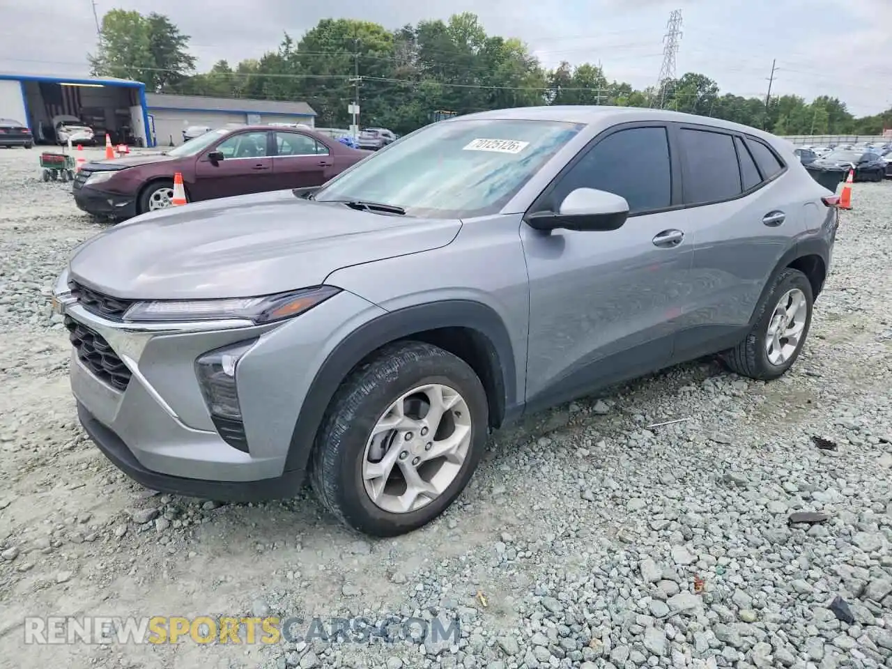 1 fotografías del automóvil dañado KL77LFEP7SC034286 CHEVROLET TRAX 2025