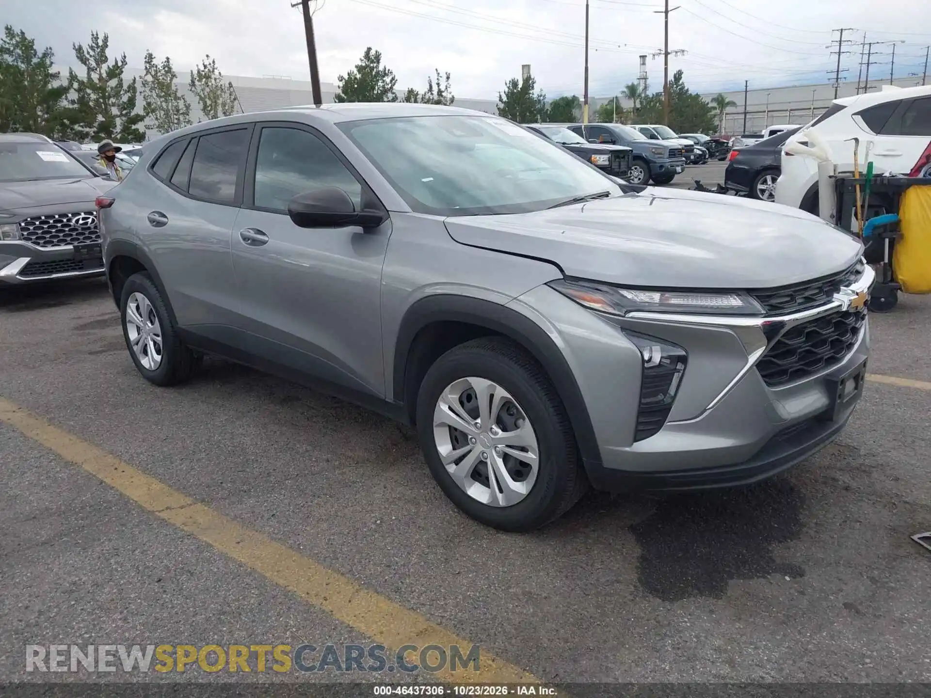 1 Photograph of a damaged car KL77LFEP7SC063321 CHEVROLET TRAX 2025