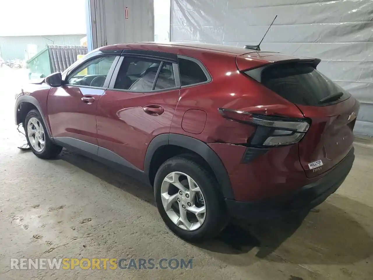2 Photograph of a damaged car KL77LFEP7SC094164 CHEVROLET TRAX 2025