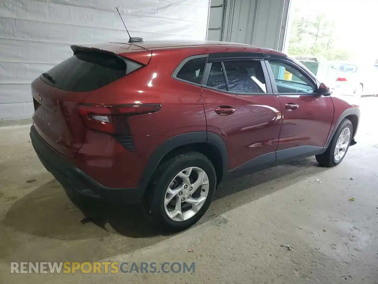 3 Photograph of a damaged car KL77LFEP7SC094164 CHEVROLET TRAX 2025