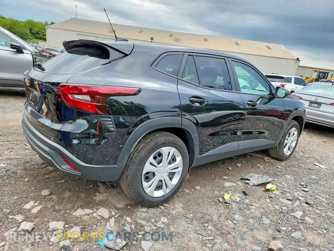 3 Photograph of a damaged car KL77LFEP7SC264331 CHEVROLET TRAX 2025