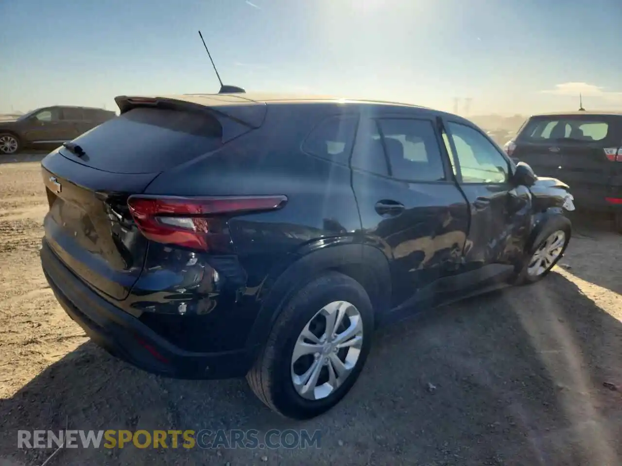 3 fotografías del automóvil dañado KL77LFEP7SC266709 CHEVROLET TRAX 2025