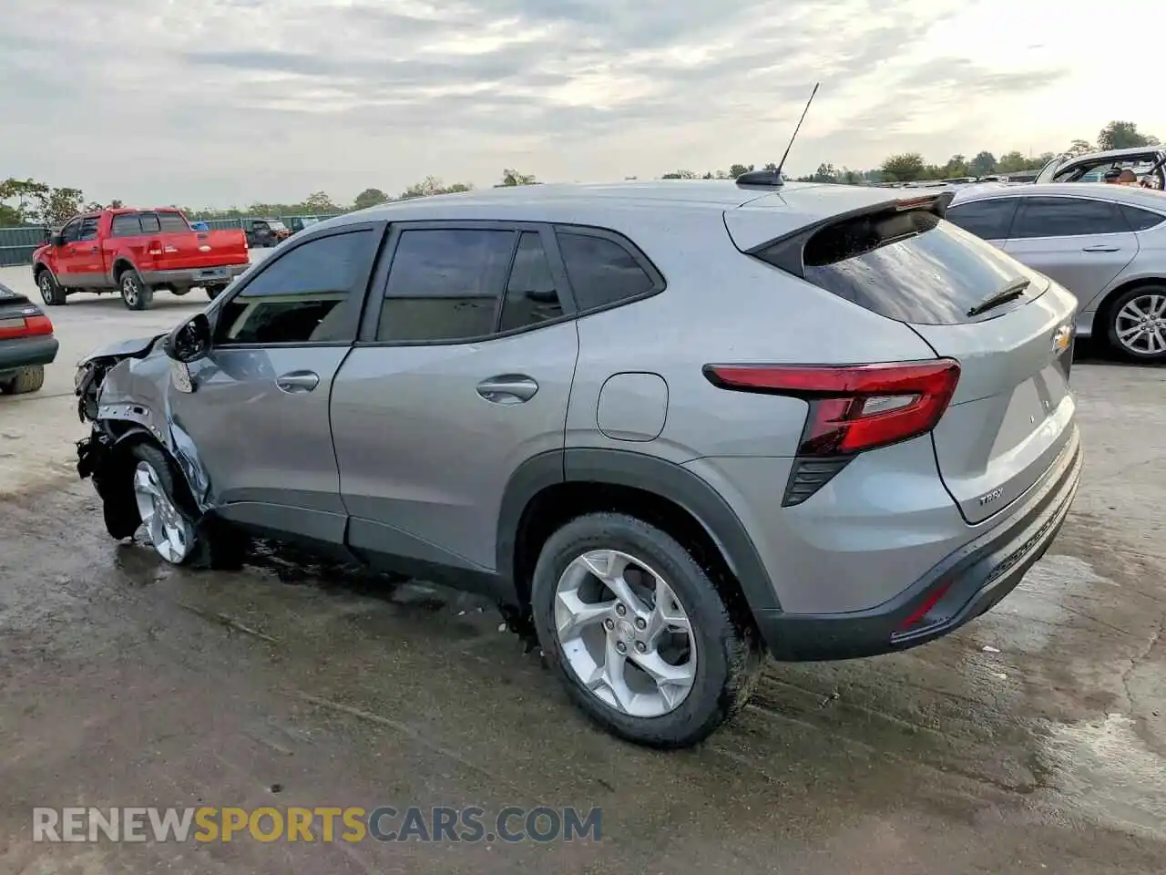 2 Photograph of a damaged car KL77LFEP8SC080824 CHEVROLET TRAX 2025