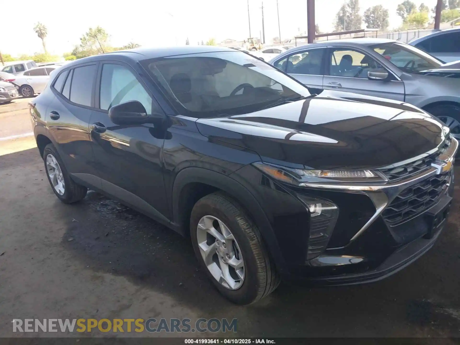 1 Photograph of a damaged car KL77LFEP8SC083660 CHEVROLET TRAX 2025