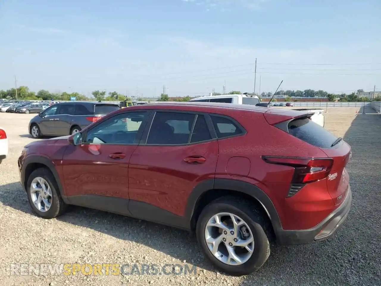 2 Photograph of a damaged car KL77LFEP8SC140083 CHEVROLET TRAX 2025